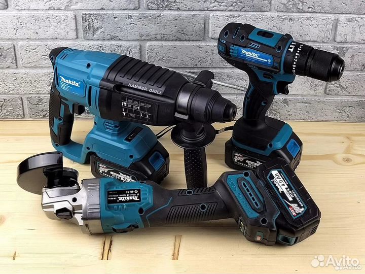 Перфоратор Шуруповерт Болгарка Makita 3 в 1