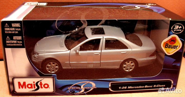 Mодель maisto Mercedes-Benz. М1/24 N34-1