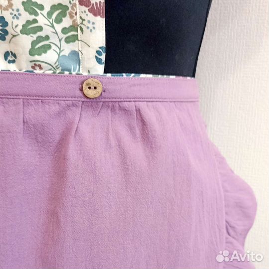 Фартук кухонный с цветами ручная работа