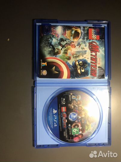 Диски на ps4 marvel мстители