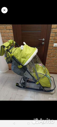 Коляска санки