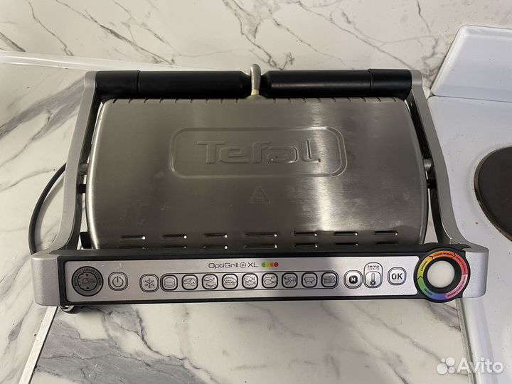 Электрогриль tefal optigrill+ xl