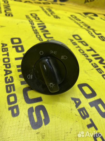 Блок управления светом Skoda Octavia A5 дубль