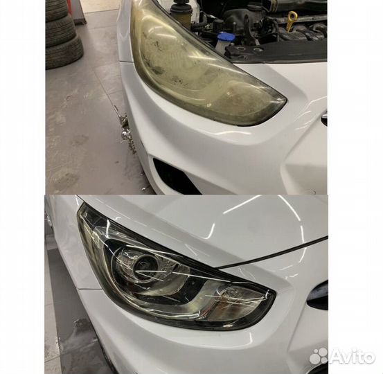 Полировка фар