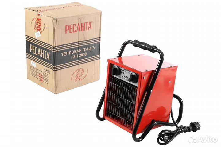 Тепловая электрическая пушка Ресанта тэп-2000