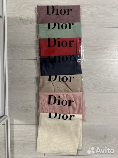 Женские платки dior (несколько разных)