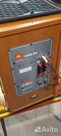 Сабвуфер jbl lx2000