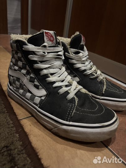 Зимние кеды vans 39