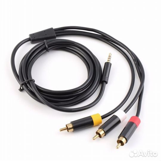 Audio Video Кабель (тюльпаны xbox 360E)