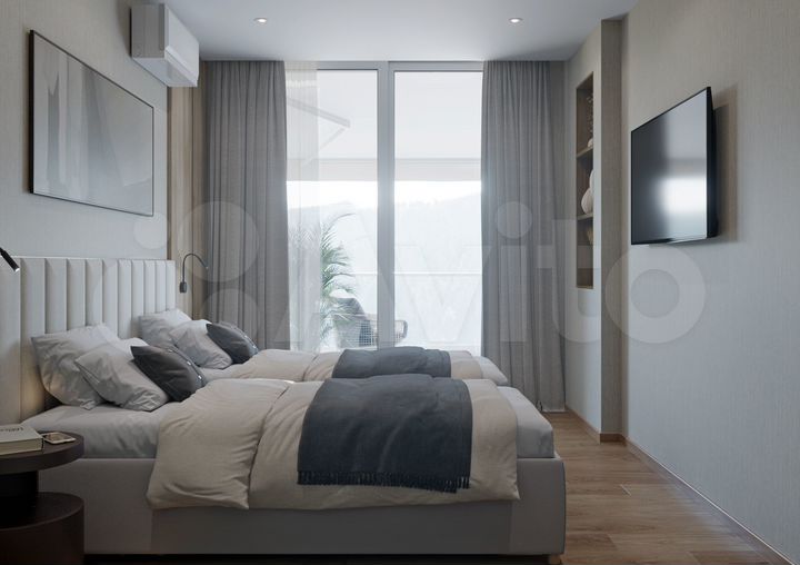 2-к. квартира, 43,1 м², 18/20 эт.