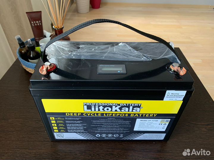 Аккумулятор lifepo4 LiitoKala 12v 160A +зарядка