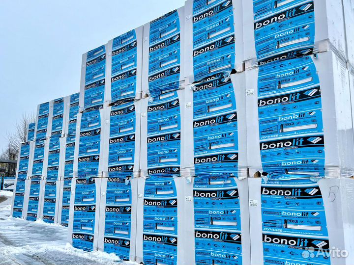 Строительные блоки Бонолит