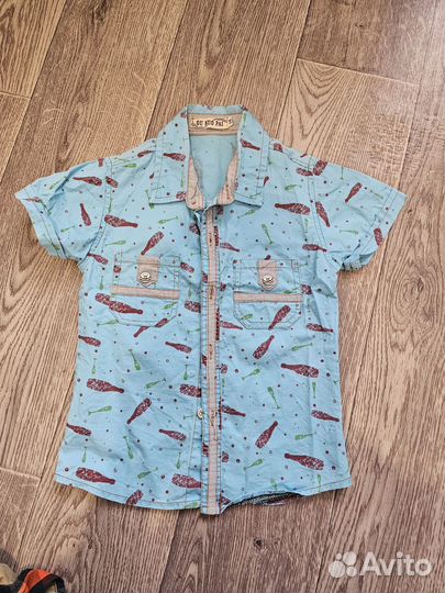 Рубашки для мальчика 110-116