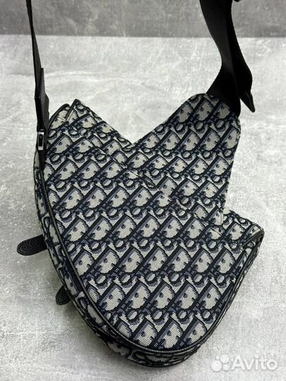 Dior Saddle Oblique Jacquard сумка