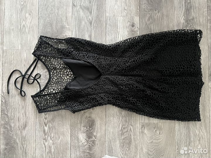 Вечернее платье 40 42 черное