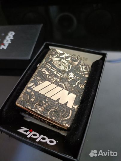 Зажигалка zippo с гравировкой бмв(Любая марка)