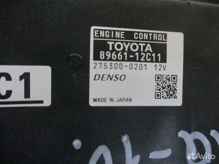 Блок управления двигателем Тойота Королла 150 1,6