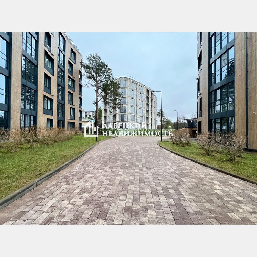 2-к. апартаменты, 60,1 м², 2/6 эт.