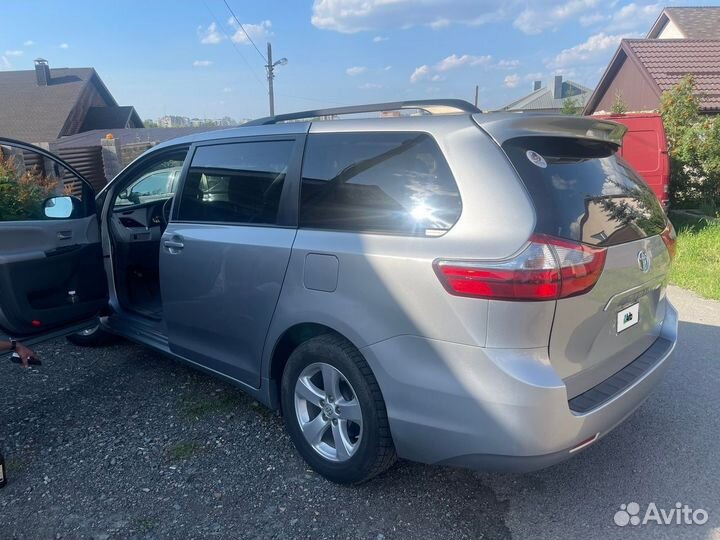 Toyota Sienna 3.5 AT, 2016, 88 280 км