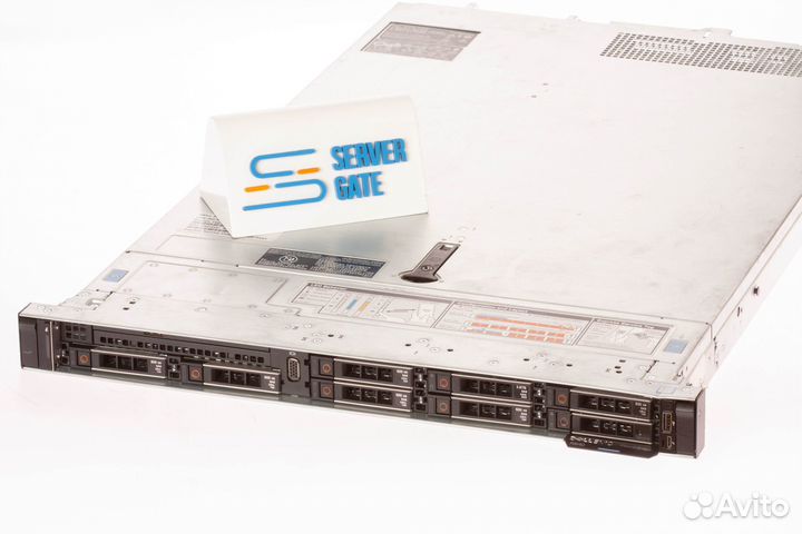 Сервер Dell R640 8SFF 2xGold 6140 768GB