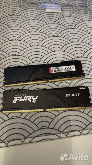 Kingston hyperx fury ddr4 3200
