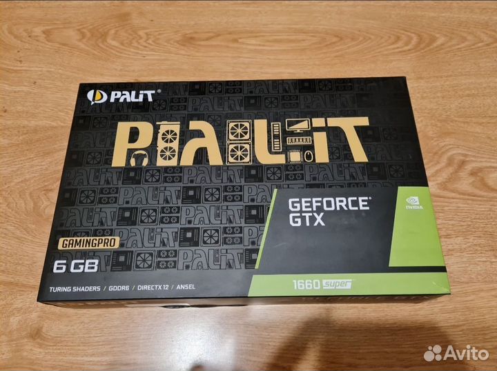 Видеокарта Palit gtx 1660 super Gaming pro 6G