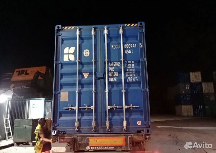 Морской контейнер 40 футов