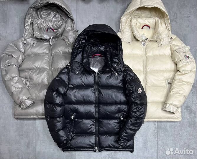 Куртка зимняя мужская Moncler женская пуховик