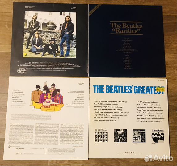Пластинки the Beatles