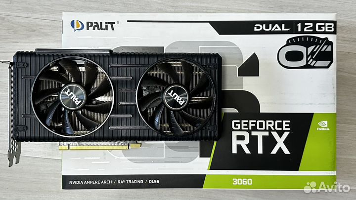 Видеокарта RTX 3060 12 гб
