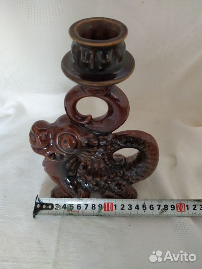 Керамический подсвечник