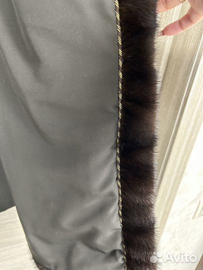 Продам норковую шубу поперечная