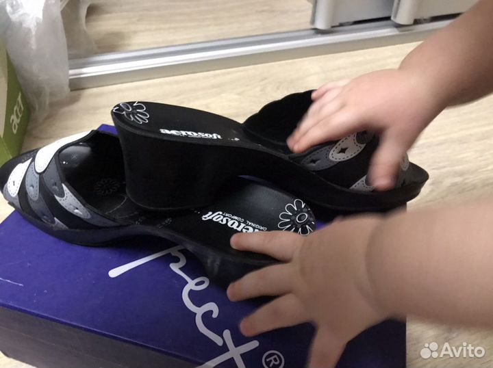 Шлепки резиновые