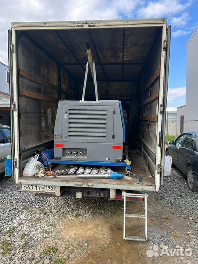 Аренда компрессора с отбойными молотками