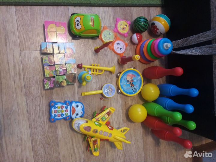 Большой пакет игрушек
