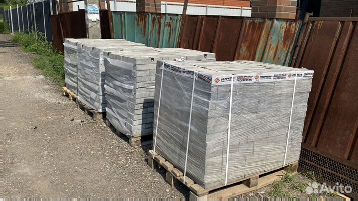 Тротуарная плитка Крупноформатная