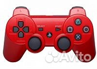 Беспроводной геймпад для PS3 (Совместимый ) крас