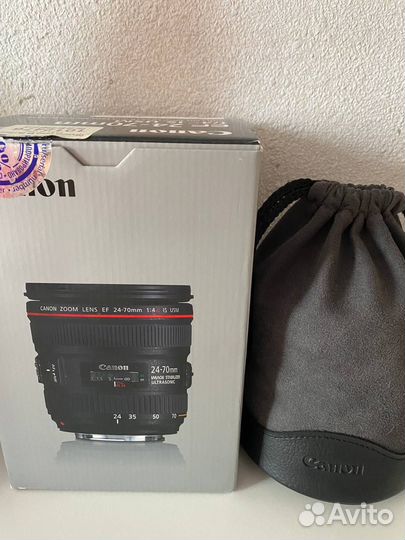 Объектив Canon EF 24-70mm f 4l