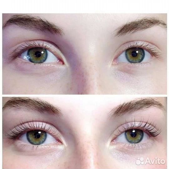 Ламинирование ресниц и бровей Стрейчинг ресниц
