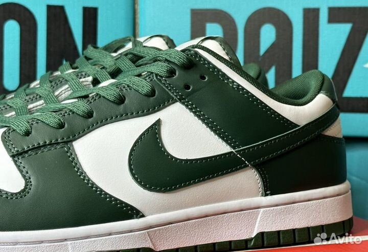 Nike dunk low green оригинал