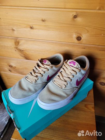 Кеды nike sb charge suede