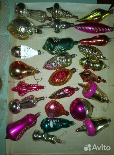 Елочные игрушки СССР