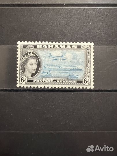 1954 г. Багамские острова. Стандарт