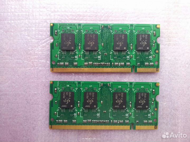 Память sodimm DDR2 на ноутбук