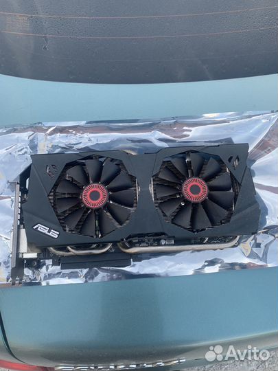 Видеокарта asus strix GTX 980