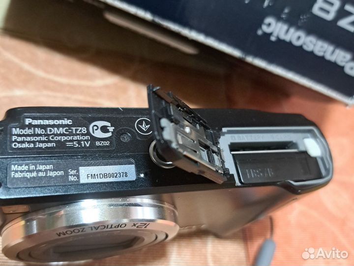 Фотоаппарат panasonic DMC -TZ8