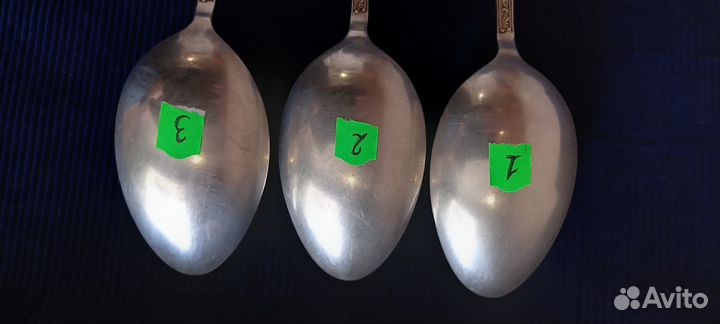 Ложка столовая Серебро 875 проба СССР