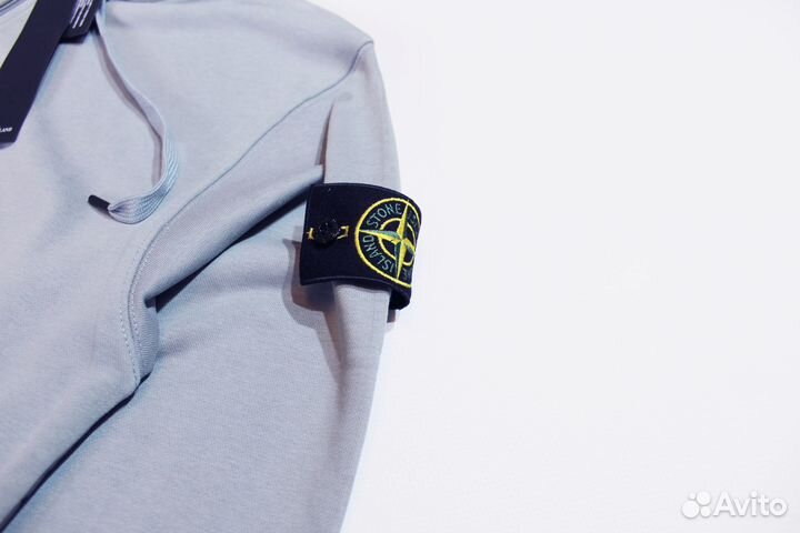 Худи Stone Island Светло - Голубой (M - XXL)