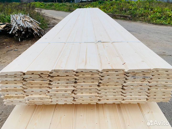 Имитация бруса Карельский профиль