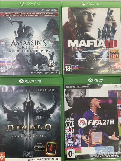 Игры на xbox One